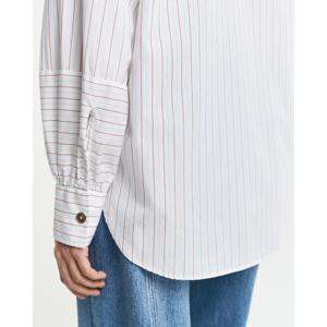 Gant Relaxed Fit Striped Volume Sleeve Shirt